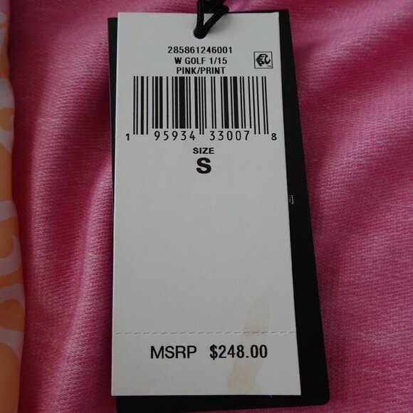 RLX Ralph Lauren Jacket Women's Size S Pink Golf Full Zip Lightweight Patchwork - Picture 7 of 10